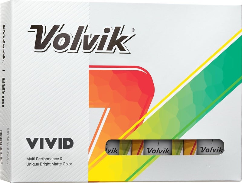 Volvik كرات جولف مات زاهية (12 كرة) - Image 1